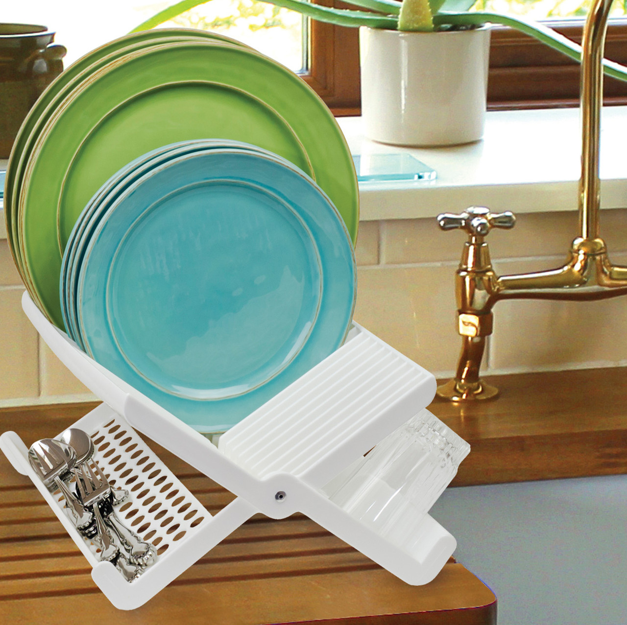 Collapsible Dish Drying Rack