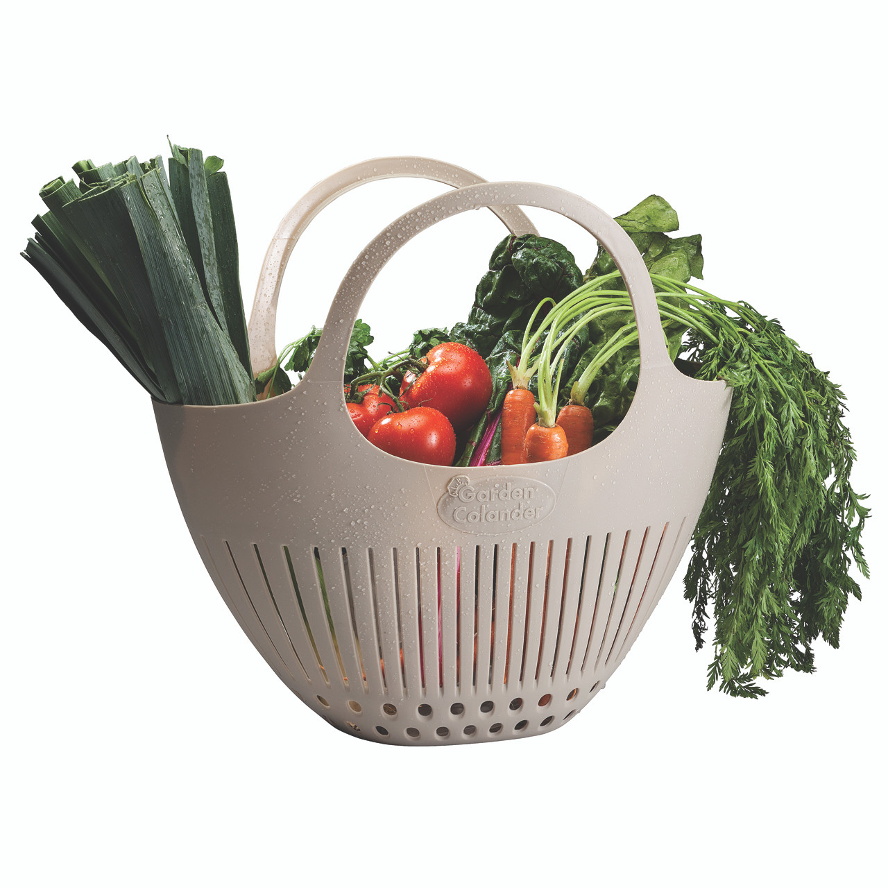 Hutzler Mini Garden Colander Garden Basket, Small, Pink - Thumbnail 5