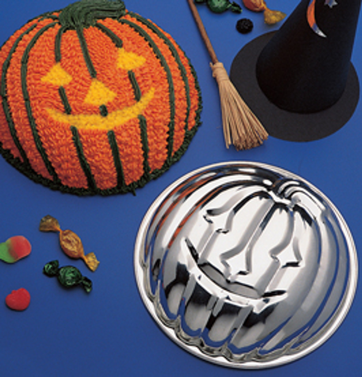 Halloween Ghost and Pumpkin Mini Cake Pan, 6-Cavity - Wilton