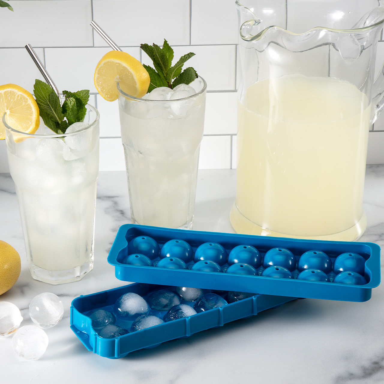 Ice Ball Tray - Cutler's Ice Ball Tray for perfectly round ice balls