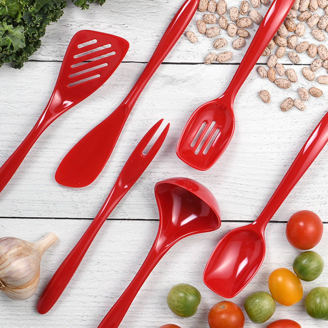 STAINLESS STEEL 6 PC. SMALL KITCHEN TOOL SET by Sori Yanagi -  GreenerGrassDesign