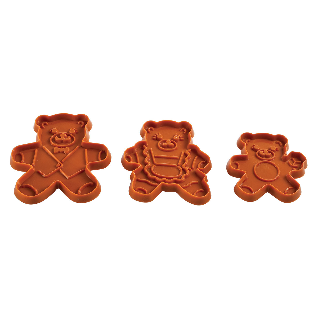 Three Bears Cookie Cutter Set - Gourmac