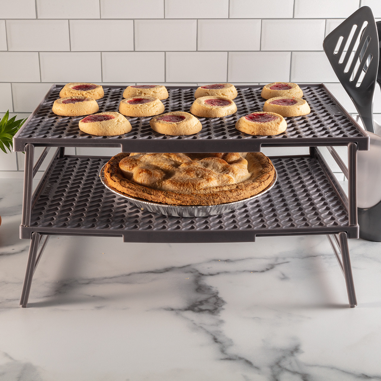 Pampered Chef Stackable Cooling Rack Set