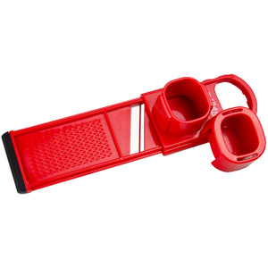 Hutzler Garlic Slicer, red Hutzler Garlic Slicer, red