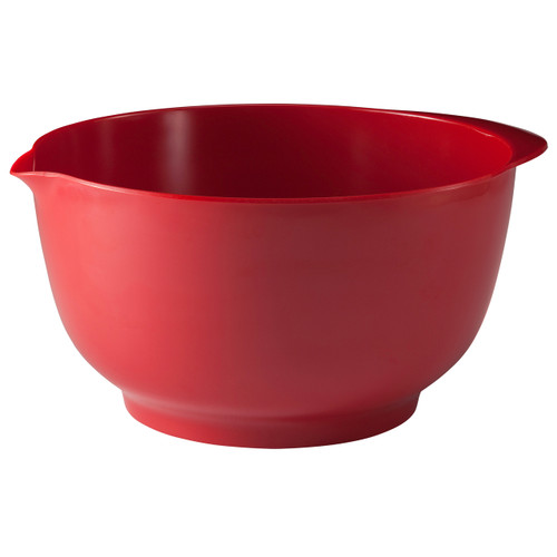 Red 4 Liter Melamine Mixing Bowl
