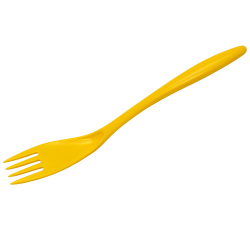 Hutzler Melamine Fork, yellow