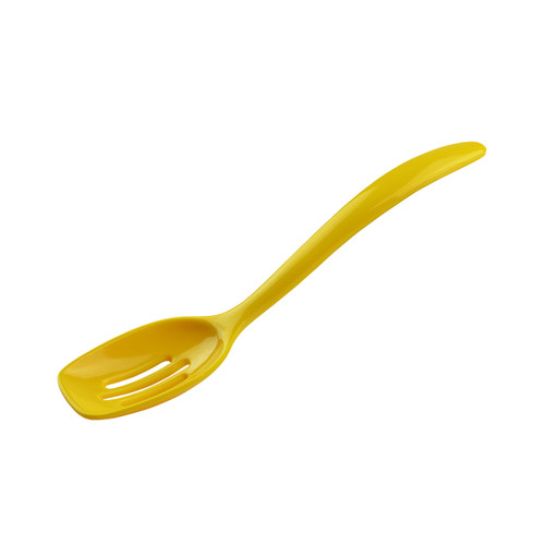 Melamine Mini Slotted Spoon, yellow