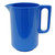 Blue Melamine Pitcher with Nonskid Bottom