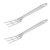 Hutzler Lopol Nylon Fork Set, white