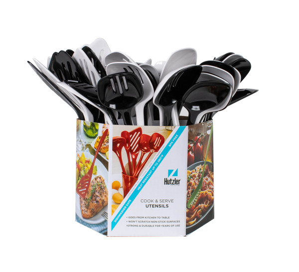 Cook & Serve Large Melamine Utensils Counter Display