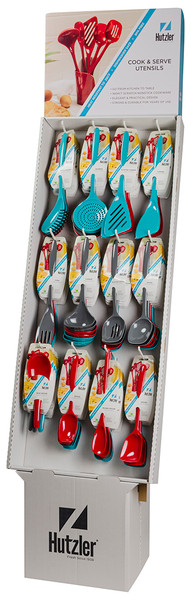 Cook & Serve Melamine Utensils Floor Display