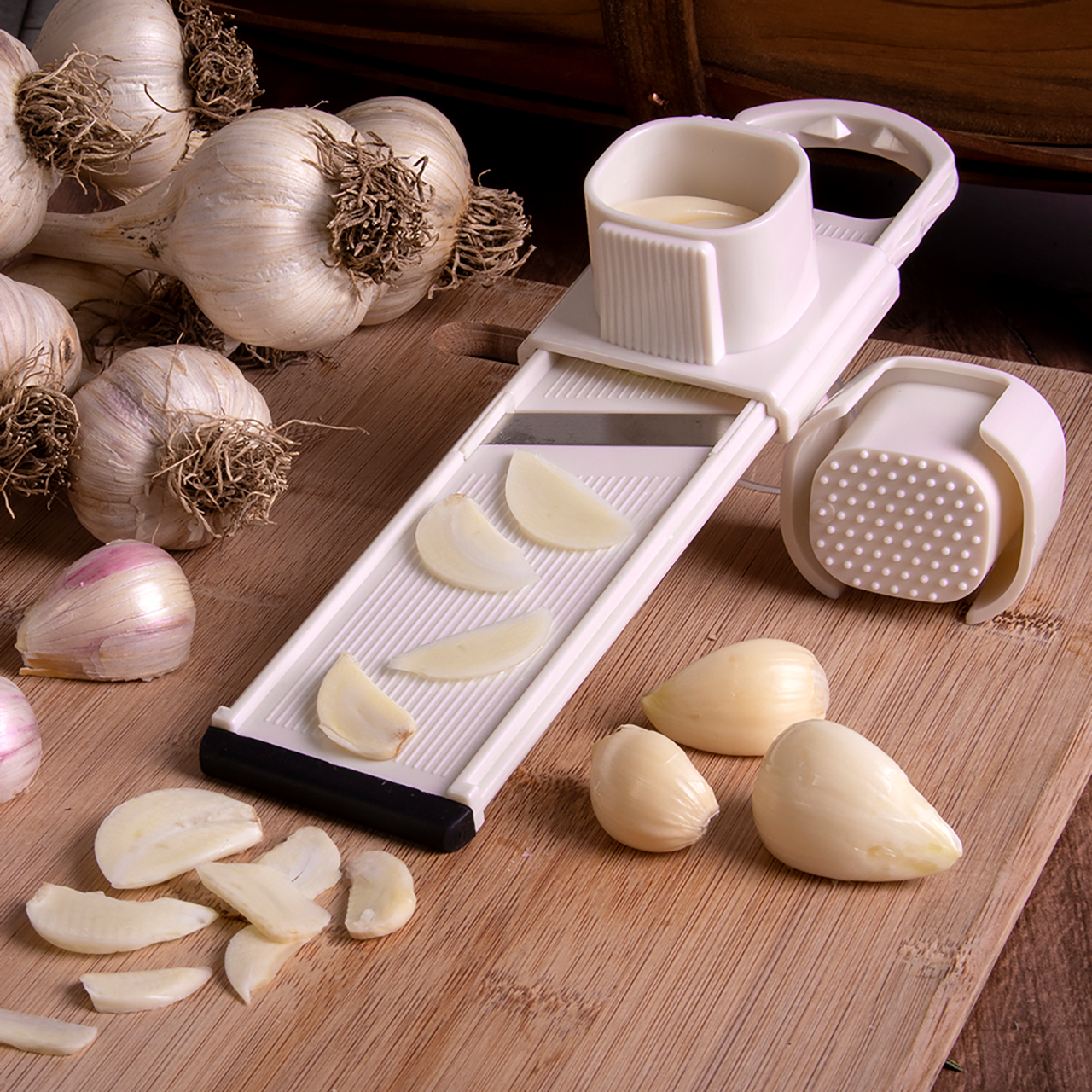 Garlic Slicer - Mini Mandolin for Garlic and Ginger