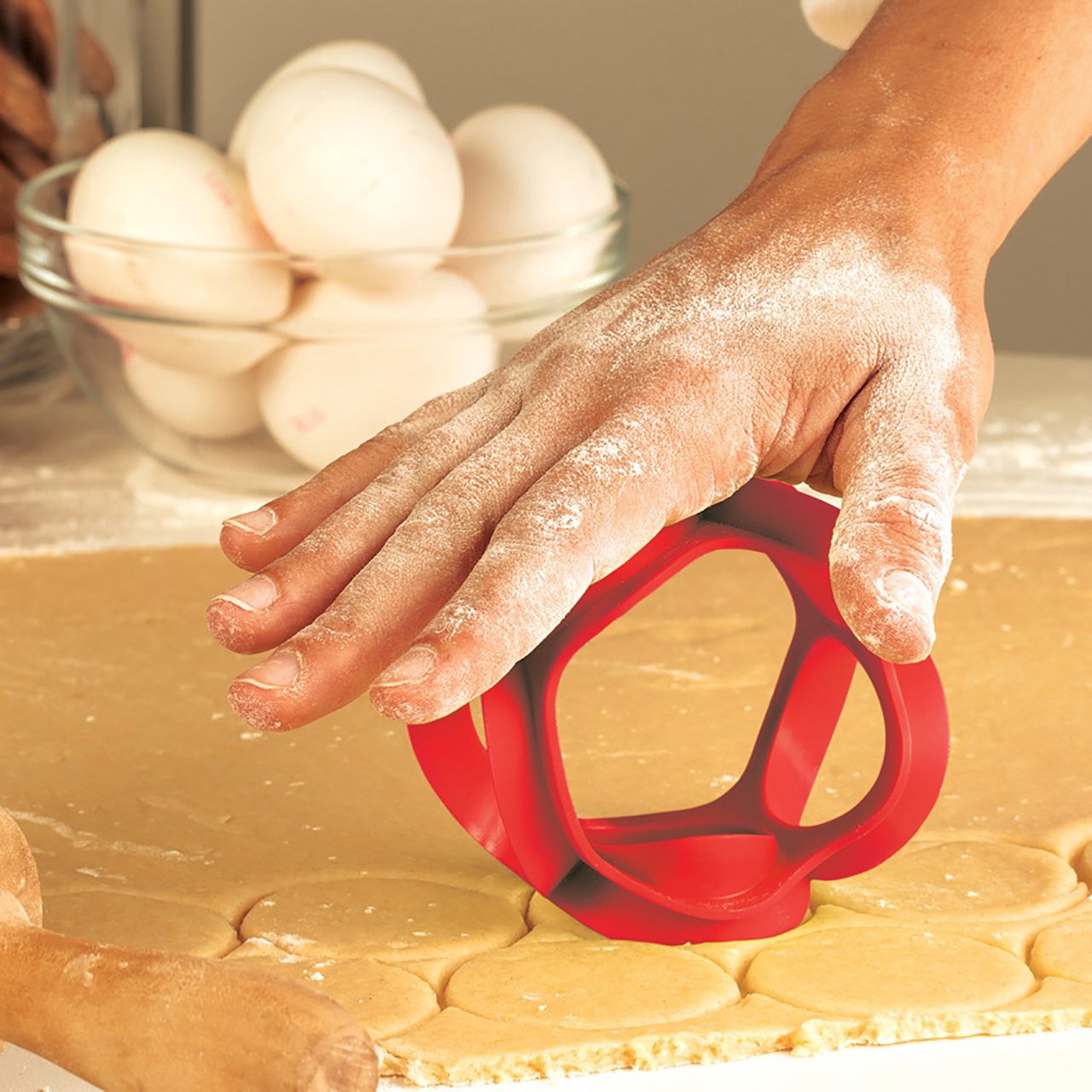 Bis-Tart 1 Cookie Molds And Cutters - Dough Cutter Set For Baking, Cookie Making