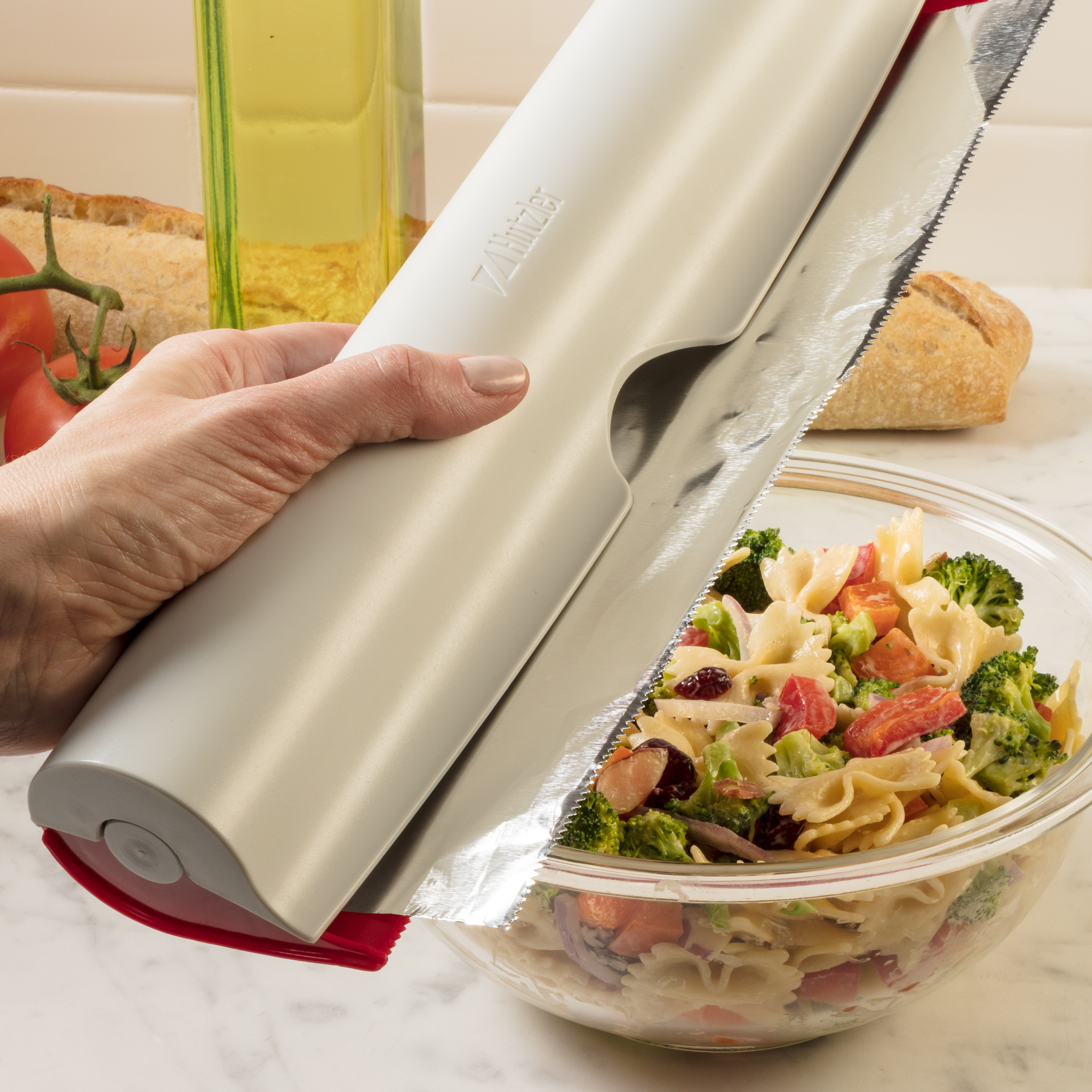Wrap dispenser clearance