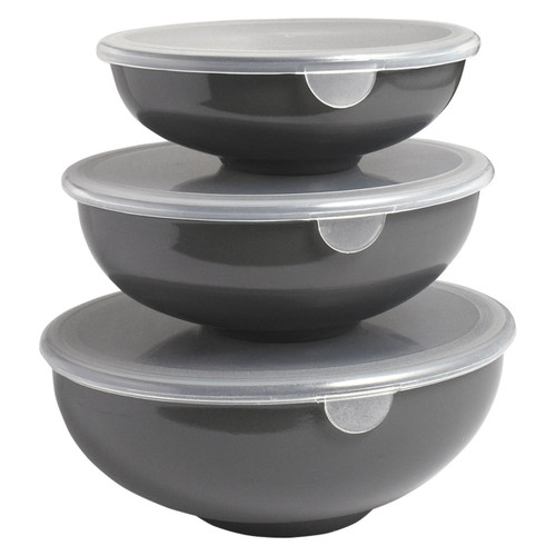 PrepEase Prep Bowl Set with Lids - Made in USA