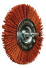 4" Radial Coarse Nylon Wheel