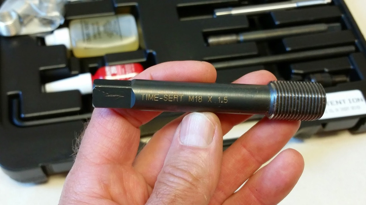 TIME-SERT 5600 Triple O-Size Spark Plug Thread Kit w/Leak Tester