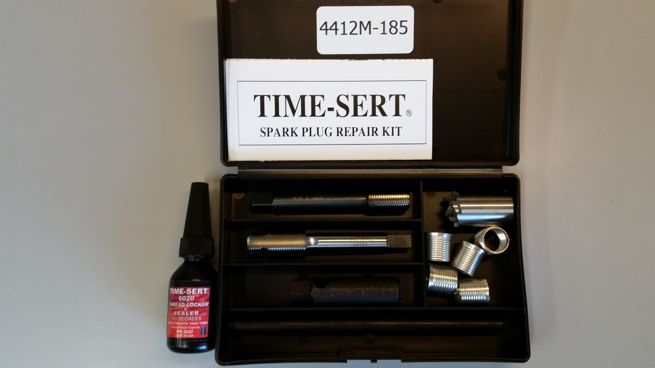 TIME-SERT 4412S-187 GM Spark Plug Thread Repair Kit M14x1.25