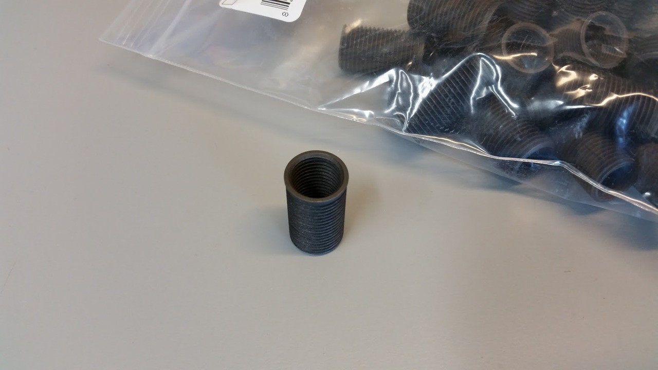 TIME-SERT 12125 Replacement Carbon Steel Insert M12x1.25x24 - Wise