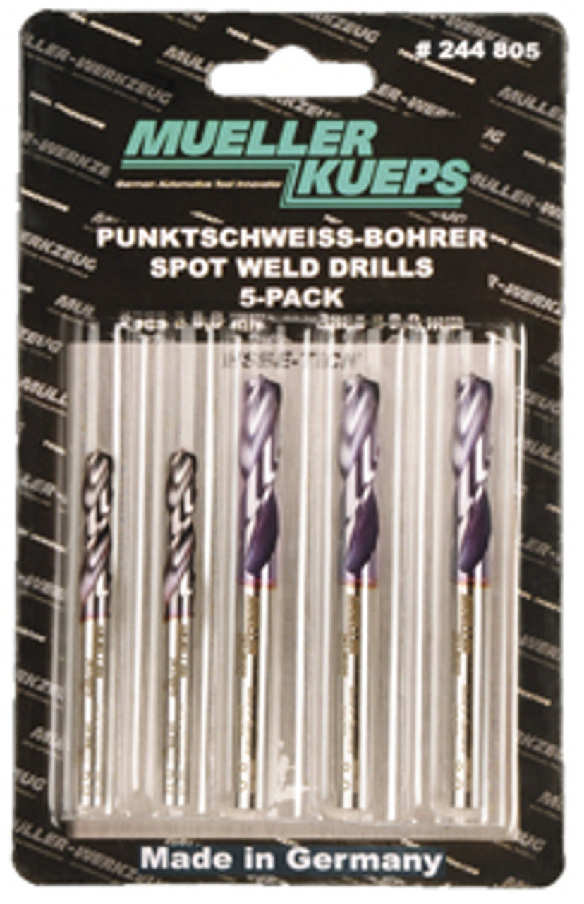 MU244805 Pack Spot Weld Drill Bits Wise Auto Tools LLC