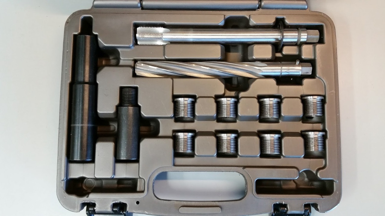 Calvan 39300 Ford 3-Valve M16x1.5 Sparkplug Insert Installer Kit