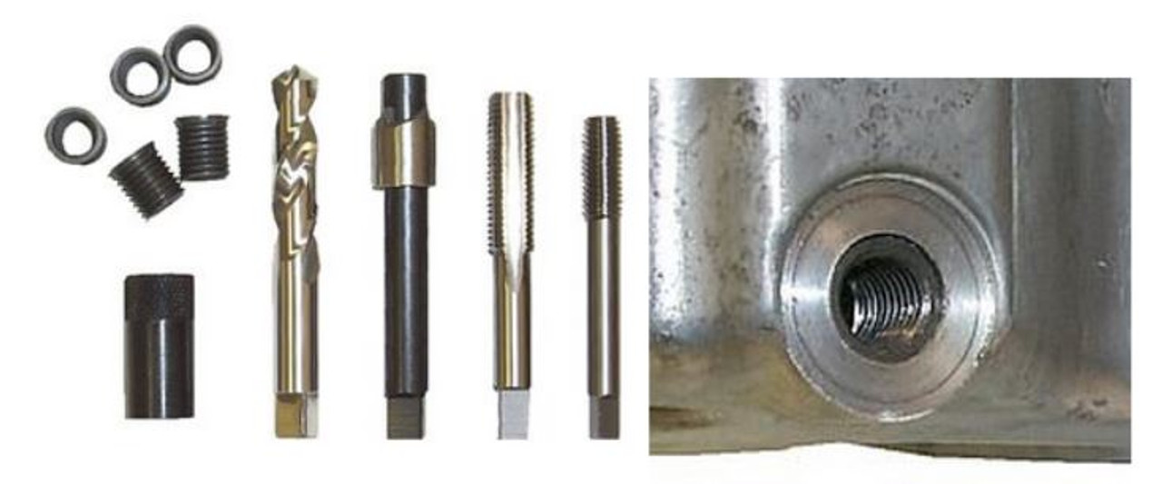 TIME-SERT 1015A Aluminum Oil Pan Drain Thread Repair M10x1.5