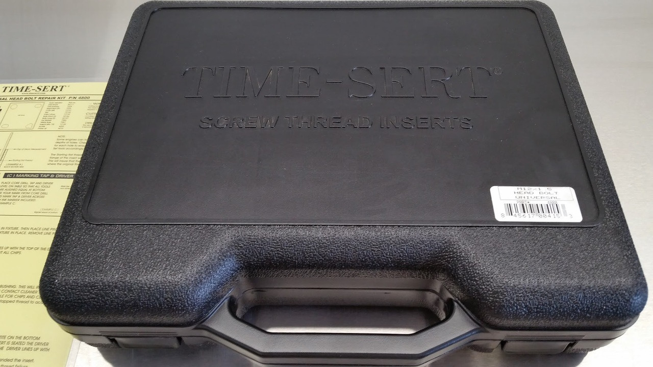 TIMESERT 4800 Universal Head Bolt Hole Thread Repair Kit M12x1.5