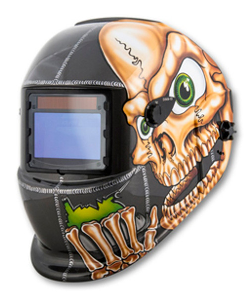 Skull Solar Powered Auto Dark