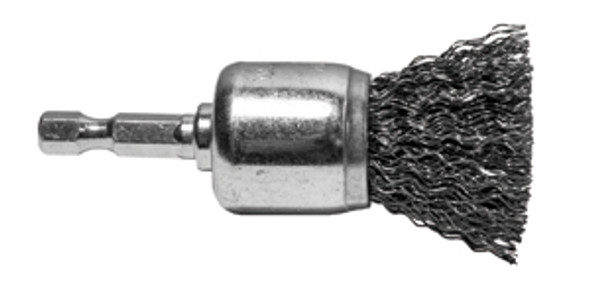 1" Coarse .0118 Wire End Brush