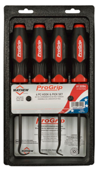 Mayhew 13095 6 Piece Progrip Long Pick Set