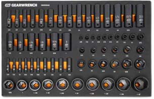 63 Piece 1/4" 3/8" 1/2" Drive