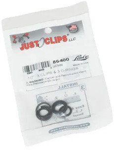 1/2" 3 Clips & 3 O-Rings Set