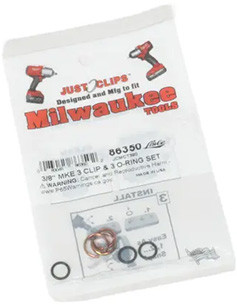 3/8" Milwaukee 3 Clips 3