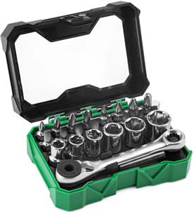 24 Piece Mini Ratcheting Bit