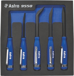 5 Piece Pocket Pry Bar Set