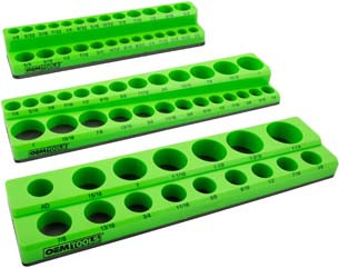 3 Piece SAE Magnetic Socket