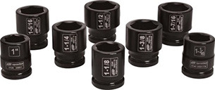 8 Piece 3/4" Drive SAE