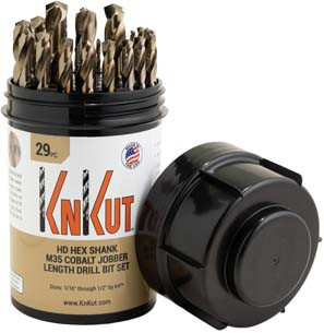 29 Piece M35 Cobalt Drill