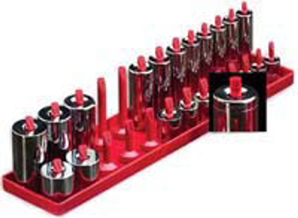 1/4" Peg Style Socket Rack SAE