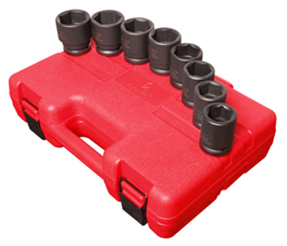 8 Piece SAE Impact Socket Set