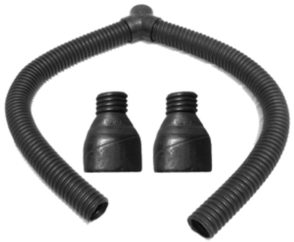 DUAL EXHAUST HOSE ASSEMBLY