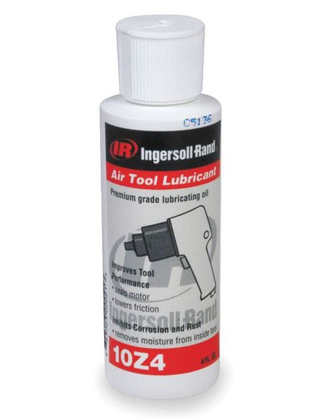 Ingersoll Rand air tool oil 4 ounce bottle.