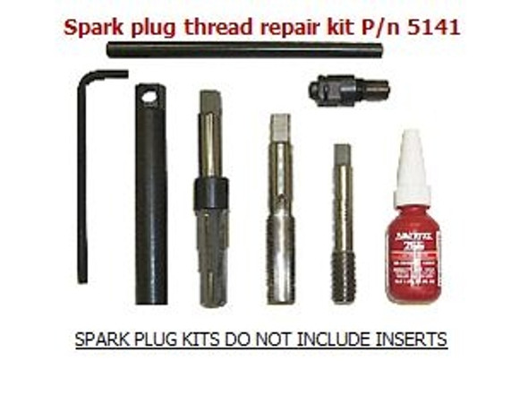 TIME SERT 5141E M14 X 1.25 Extended Reach BIG-SERT Spark Plug Thread Insert Kit (5141E)