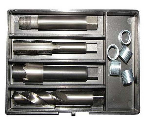 TIME-SERT 0118 NPT National Pipe Taper 1/4-18 BSBP Thread Repair Kit (0118)