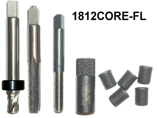 Time Sert 1812 CORE-FL M8x1.25 Transmission Pan Thread Repair Kit