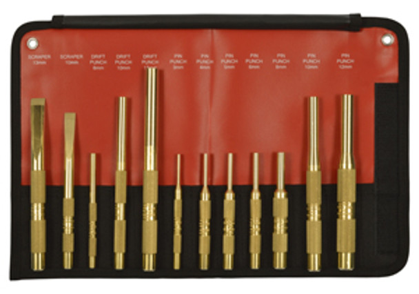 12 Piece Brass  Punch &