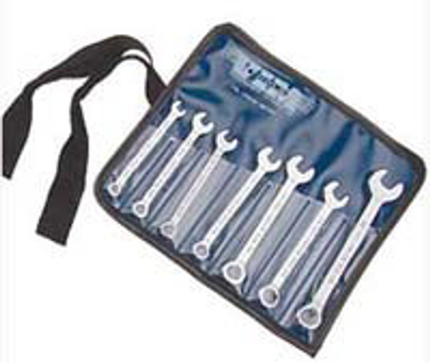 7 Pc Metric Combo Wrench Set