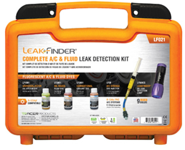 Complete A/C Oil Coolant Leak