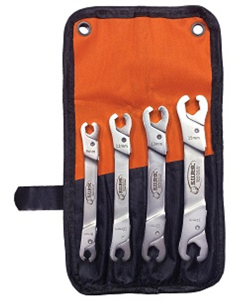 4 Piece Ratcheting Line Wrench