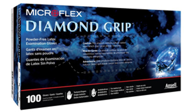 CASE Diamond Grip Latex Gloves